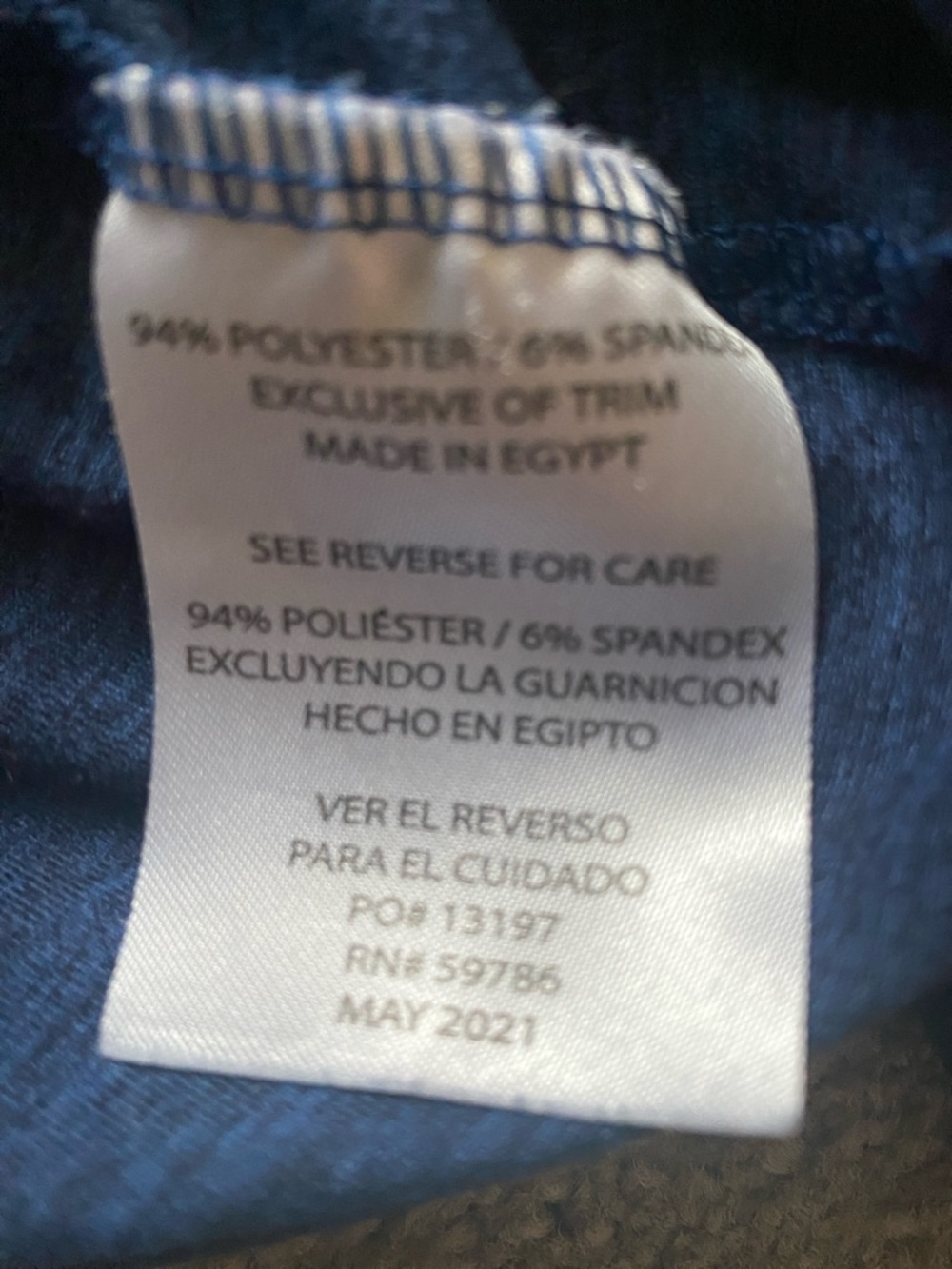 Leg3nd brand Medium long sleeve top made in Egypt - Picture 7 of 7